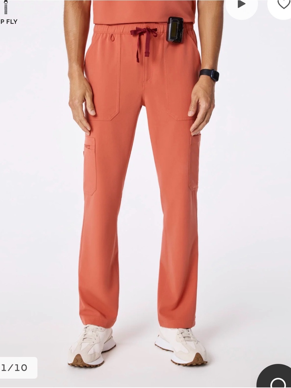 FIGS Men's Spiced Cider Scrub Pants